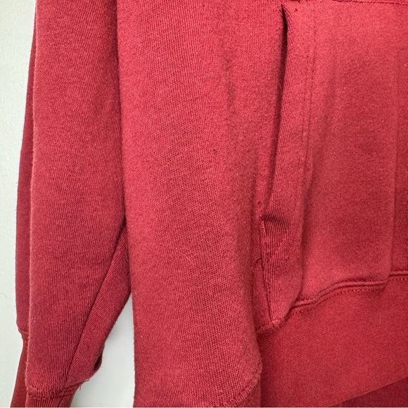 Ariat REAL Beartooth Burgundy Hooded Sweater Size XXL - Picture 6 of 11